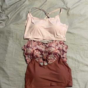 DANSKIN bralettes